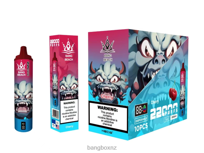 Bang Box Vape - Bang Beach 22000 Puffs Smart Screen Cherry