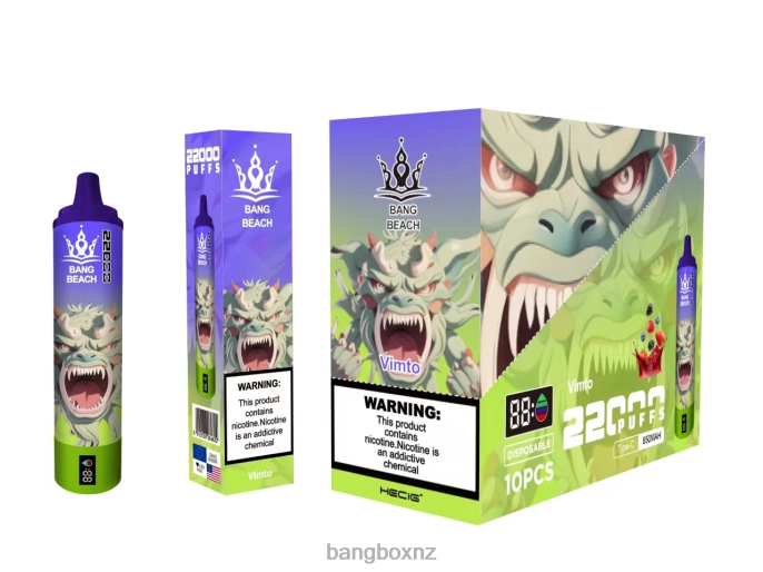 Bang Box Vape Price - Bang Beach 22000 Puffs Smart Screen Vimto
