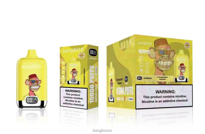 Bang Box NZ - Bang Box 15000 Puffs Strawberry Banana