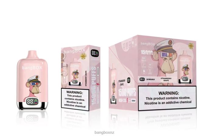 Bang Box Wellington - Bang Box 15000 Puffs Strawberry Grape