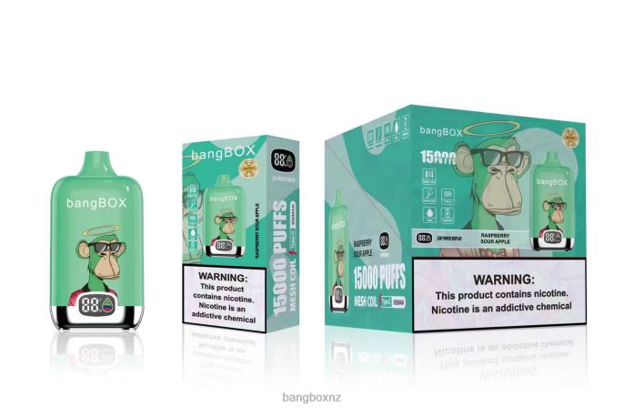 Bang Vape Review - Bang Box 15000 Puffs Raspberry Sour Apple