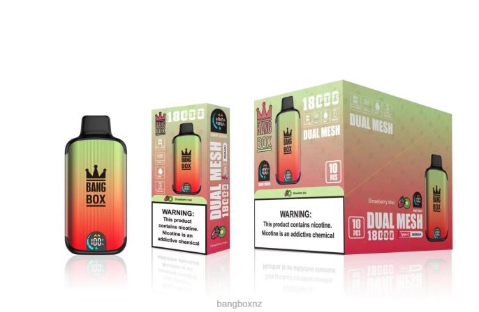 Bang Box NZ - Bang Box 18000 puffs Strawberry Kiwi