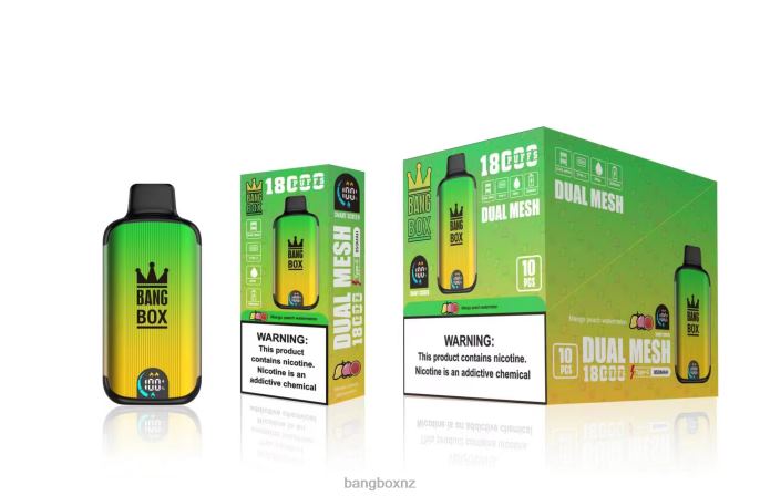 Bang Box Vape Review - Bang Box 18000 puffs Mango Peach Watermelon
