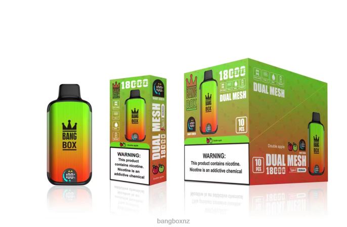 Bang Box Wellington - Bang Box 18000 puffs Double Apple