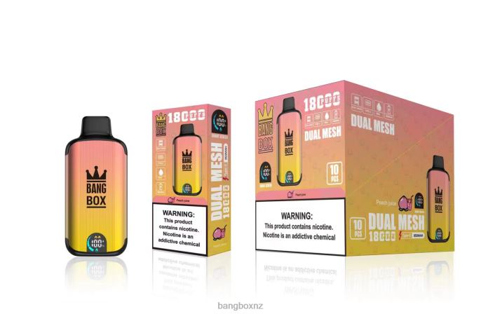 Bang Vape Review - Bang Box 18000 puffs Peach Juice