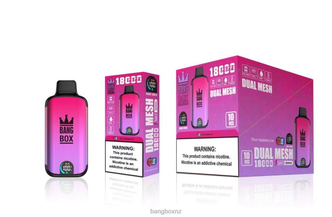 Bang Vape Review - Bang Box 18000 puffs Sour Raspberry Ice