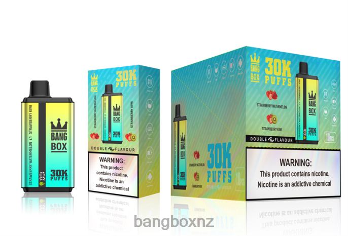 Bang Box NZ - Bang Box 30000 Puffs Dual Flavors Strawberry Watermelon & Strawberry Kiwi