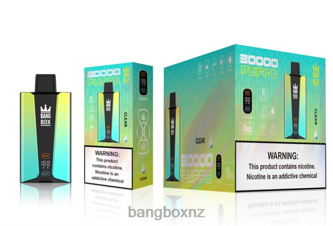 Bang Beach Vape - Bang Box 30000 Puffs Smart Screen Clear