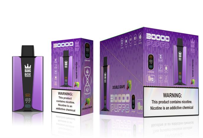 Bang Box NZ - Bang Box 30000 Puffs Smart Screen Double Grape