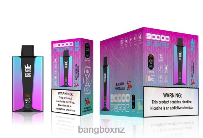 Bang Box Vape - Bang Box 30000 Puffs Smart Screen Blueberry Pomgerante