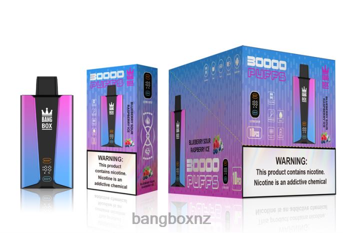 Bang Box Vape Price - Bang Box 30000 Puffs Smart Screen Blueberry Sour Raspberry Ice