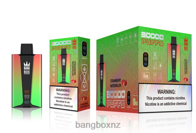 Bang Box Vape Review - Bang Box 30000 Puffs Smart Screen Strawberry Watermelon