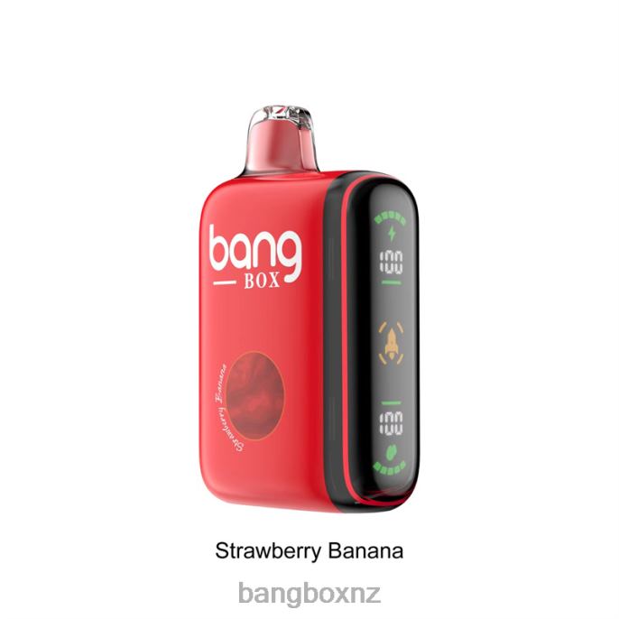 Bang Box Vape Price - Bang Box 9000-18000 Puffs Intelligent Power Display Strawberry Banana