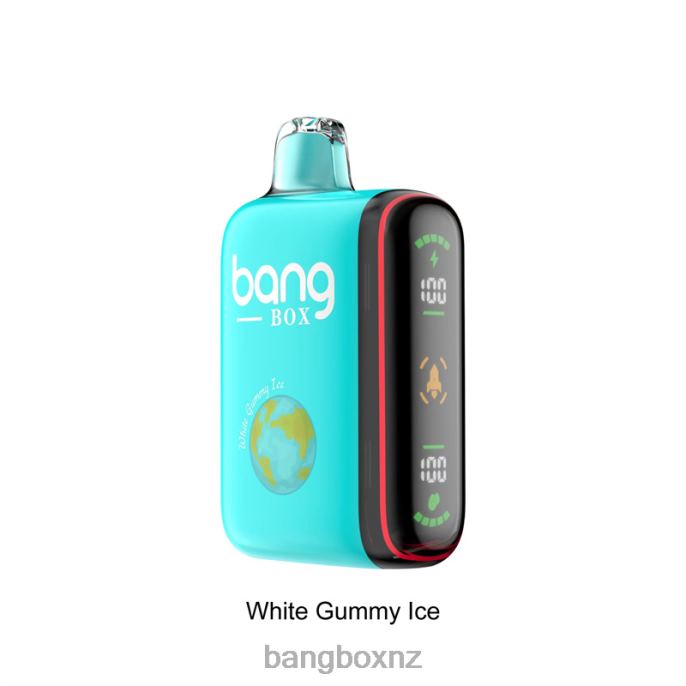 Bang Box Wellington - Bang Box 9000-18000 Puffs Intelligent Power Display White Gummy Ice