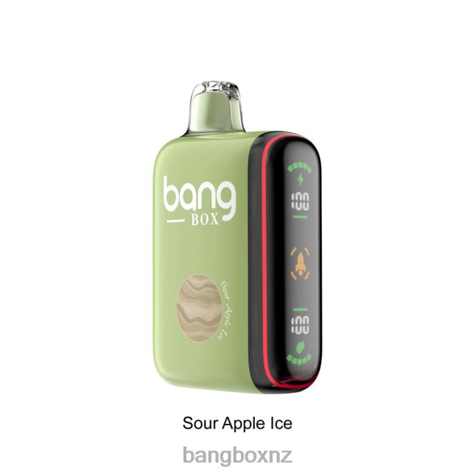 Bang Vape Review - Bang Box 9000-18000 Puffs Intelligent Power Display Sour Apple Ice