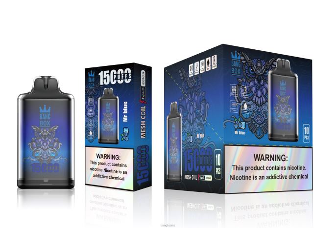 Bang Box Vape Price - Bang Box S1-15000 Puffs Mr Blue