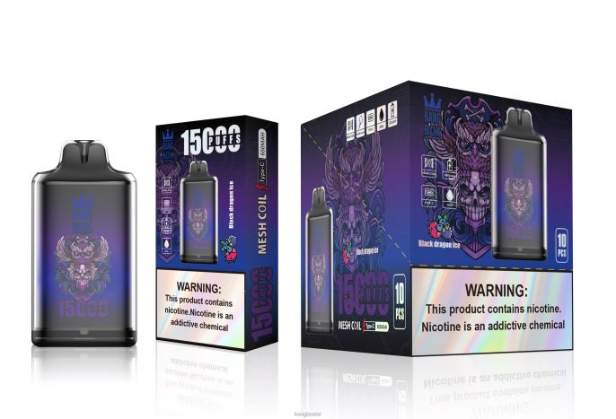 Bang Box Vape Review - Bang Box S1-15000 Puffs Black Dragon Ice