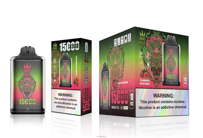 Bang Box Vape Review - Bang Box S1-15000 Puffs Strawberry Watermelon