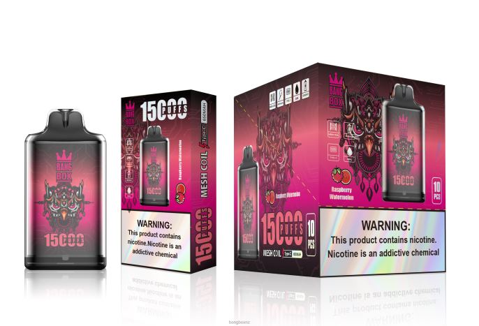 Bang Vape Review - Bang Box S1-15000 Puffs Raspberry Watermelon